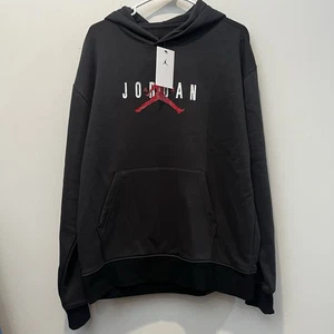 Air Jordan Brooklyn Fleece Jumpman Logo Mens Pullover Hoodie HV5096-045 L NWT - Picture 1 of 3