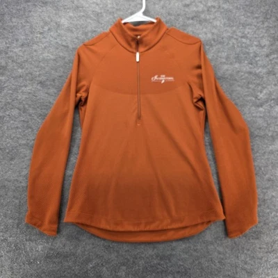 Nike Golf Quarter Zip Pullover Mujer Talla Pequeña Naranja Dri-FIT The International Foto 1 de 4
