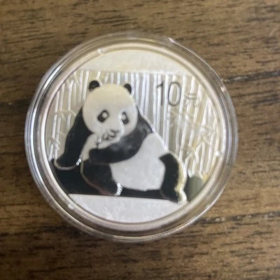 2015 1 oz Silver Chinese Panda (In Capsule) - Image 1 of 2