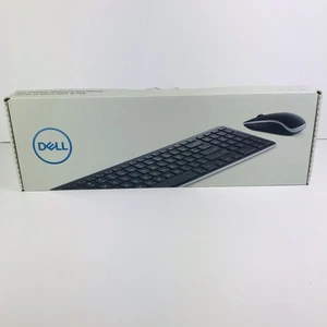 Dell KM714  Wireless Slim Keyboard Mouse Combo +Receiver in Retail Box Working - Picture 1 of 24