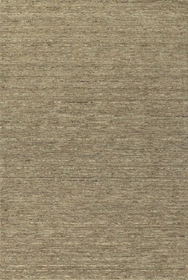 2x3 Dalyn Ivory Solid Hand Hooked Flat Casual Lines Door Mat RY7 - Aprx 2'x3' - Image 1 of 2