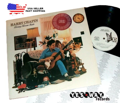Harry Chapin - Living Room Suite LP 1978 W/L Promo Elektra Records 6E-142 EX+ - Image 1 of 3