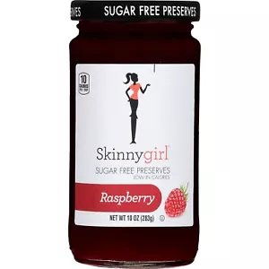 Skinnygirl Sugar Free Kosher Preserves Raspberry 10 Ounce Pack of 6 - Picture 1 of 9