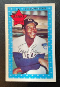 1971 Kellogg's #50 Ernie Banks EX/MT (no cracking) Chicago CUBS HOF NO RESERVE!