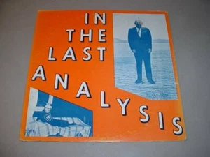 UNIVERSITY OF CINCINNATI 1965 COMEDY LP Rare! In the Last Analysis - Picture 1 of 3