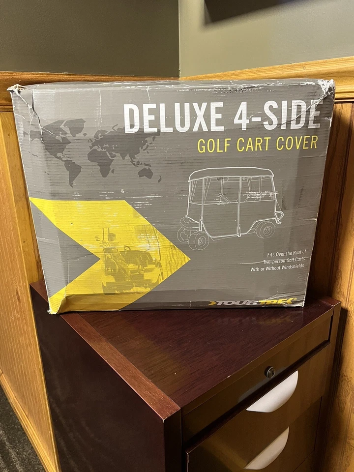 Cubierta de carro de golf Tour Trek Deluxe 4 lados nueva Foto 1 de 2