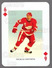 2008-09 Swedish Ice Hockey Playing Card #32 Nicklas Lidstrom