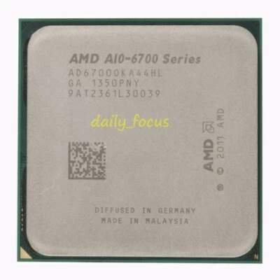 AMD A10-Series A10-6700 AD67000KA44HL 3.7GHz Quad-Core Desktop CPU Processor - Image 1 of 3