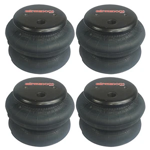 airmaxxx 2600 bags 4 air ride suspension 1/2"npt port spring kit replacement - Picture 1 of 24
