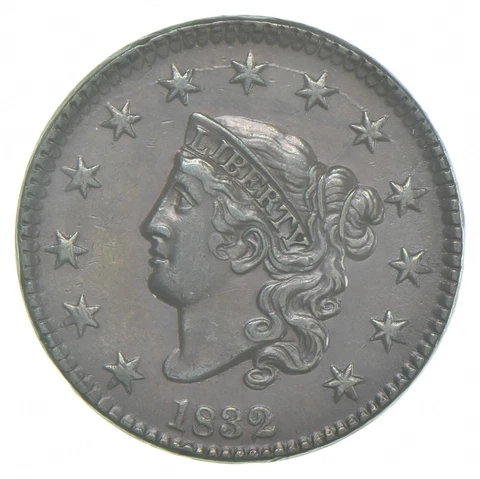 1832 Matron Head Large Cent *2065 Cover