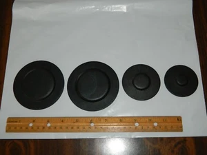 Whirlpool Gas Range 4 Burner Caps Model WFG320MOBW2 Replacement Parts Used - Picture 1 of 7
