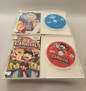 Carnival: Funfair Games & TV Show King Party Nintendo Wii testato funzionante bundle - Foto 1 di 6
