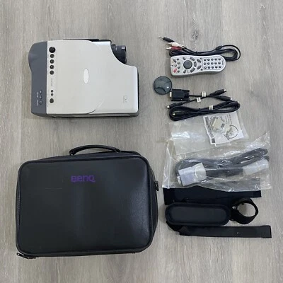 BenQ Portable Projector DS550 DLP SVGA Projector with Remote & Accessories  - Image 1 of 4