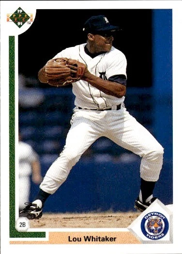 1991 Upper Deck #367 Lou Whitaker - Image 1 of 2