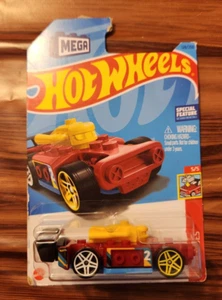 Mega Hot Wheels Bricking Speed 128/250 Hot Wheels Brick Rides 5/5 - Imagen 1 de 8