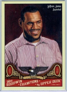2011 Upper Deck Goodwin Champions #6 LeBron James - Picture 1 of 2