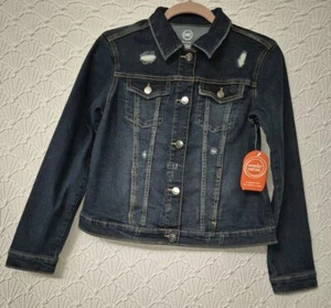 Girls Jean Jacket Wonder Nation XL 14/16 New With Tags - Picture 1 of 9
