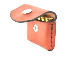 38/357 Ammo holder for 5 rounds for Bond Arms, Derringer, leather pocket carry - Picture 1 of 10