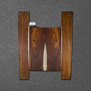 Mexican Cocobolo  Guitar Back and Sides Orchestra Model (OM) Set -MCOM000610 1.1 - Picture 1 of 2