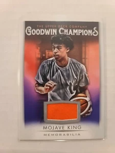 2021 UD Goodwin Champions Memorabilia Relic Mojave King - Basketball #M-MK - Picture 1 of 2