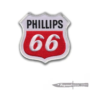 Phillips 66 Embroidered Patch - Houston, Texas - Automobile Enthusiast  Gearhead - Picture 1 of 1
