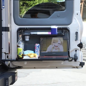 Alloy Foldable Tailgate Table Shelf Storage Rack For Ineos Grenadier 2022-2025 - Picture 1 of 24