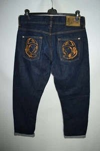 Billionaire Boys Club Jeans BBC Selvedge Astronaut Raw Denim Smart Cut Size 34 - Picture 1 of 18