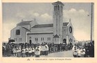 CPA MAROC CASABLANCA EGLISE ST FRANCOIS D