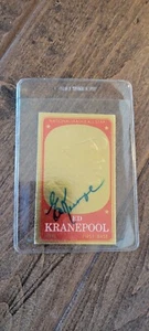 1965 TOPPS EMBOSSED SIGNED CARD ED KRANEPOOL NEW YORK METS 1969 MIRACLE 1962 # 6 - Picture 1 of 1