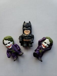 General Mills Cereal 2008 The Dark Knight 2.5" Batman & Joker Stunt Figures Set
