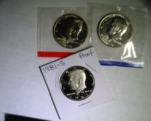 PDS Kennedy 1981 medio dólar sin usar en violonchelo como nuevo y a prueba - Imagen 1 de 2