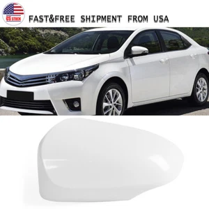 Driver Left Side Car Mirror Cover Cap Housing For Toyota Corolla 2014 2015-2016 - Picture 1 of 9