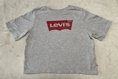 Camiseta Levi’s Niño Talla Grande Gris Manga Corta Logo Foto 1 de 4