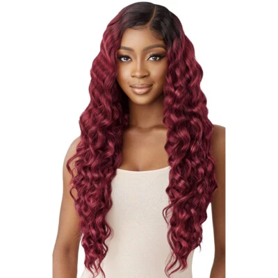 OUTRE SLEEKLAY PART SYNTHETIC HD LACE FRONT WIG - SHALINI - Image 1 of 4