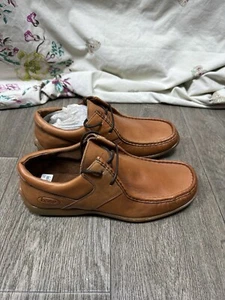 Men’s Base London Leather Tan Shoes - UK 11 (45 EU) - New (RRP £65) - Picture 1 of 7