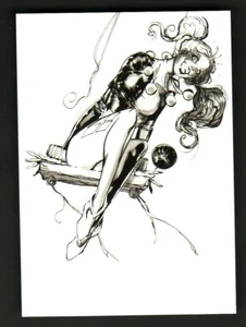 DC SUPER-VILLAINS NOIR CHASE CARD N5 HARLEY QUINN - Bild 1 von 1