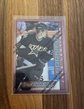 1995-96 JERE LEHTINEN TOPPS FINEST ROOKIE CARD RC #53 DALLAS STARS