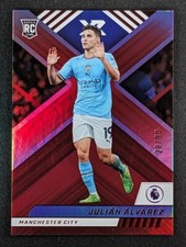 2022-23 Panini Chronicles XR EPL JULIAN ALVAREZ /99 Rookie Red Manchester City