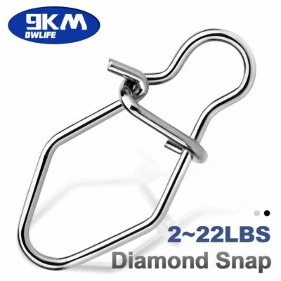 Fishing Snaps Clip Duo Lock Snaps Connector Stainless Steel Quick Change Snaps - Image 1 of 4