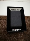 New Plain Black Crackle Original Genuine Zippo Lighter