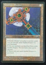 Gustha's Scepter x1 Alliances MTG Magic the Gathering Rare Artifact Card 1x