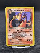 Dark Charizard 21/82 Non Holo Team Rocket Set Rare Pokemon WOTC Played 
