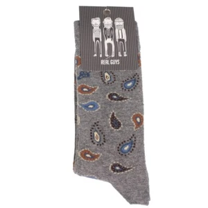 Ploenes Real Guys Herren Socken grau blau Paisley 10151SO 008 - Picture 1 of 2