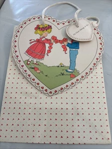 1990 Joan Walsh Anglund Vintage Gift Bag 7x9 - Picture 1 of 6