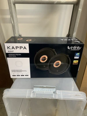 Infinity KAPPA 63XF 6.5" Two-way Car Speaker - Black Brand New Sealed - Image 1 of 2