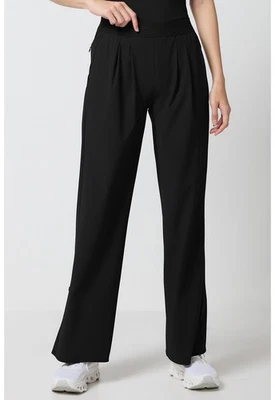 Black Cherokee Infinity Pursuit Scrubs Wide Leg Pant IN025A BLKN - Image 1 of 4