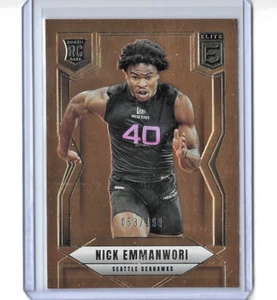 2025 Donruss Elite Nick Emmanwori Rookie Orange Parallel SP 053/199 #199 - Picture 1 of 1