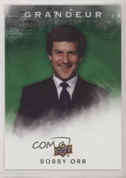 2021 Upper Deck Grandeur Green Achievements Bobby Orr #G-3 HOF - Image 1 of 2