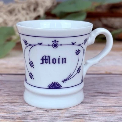 Mini Becher Indisch Blau - Moin - 50ml Porzellan Espressotasse Pöttchen - Bild 1 von 3