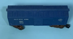 MARX O/027 BALTIMORE & OHIO B&O 467110 BLUE BOXCAR - Bild 1 von 4